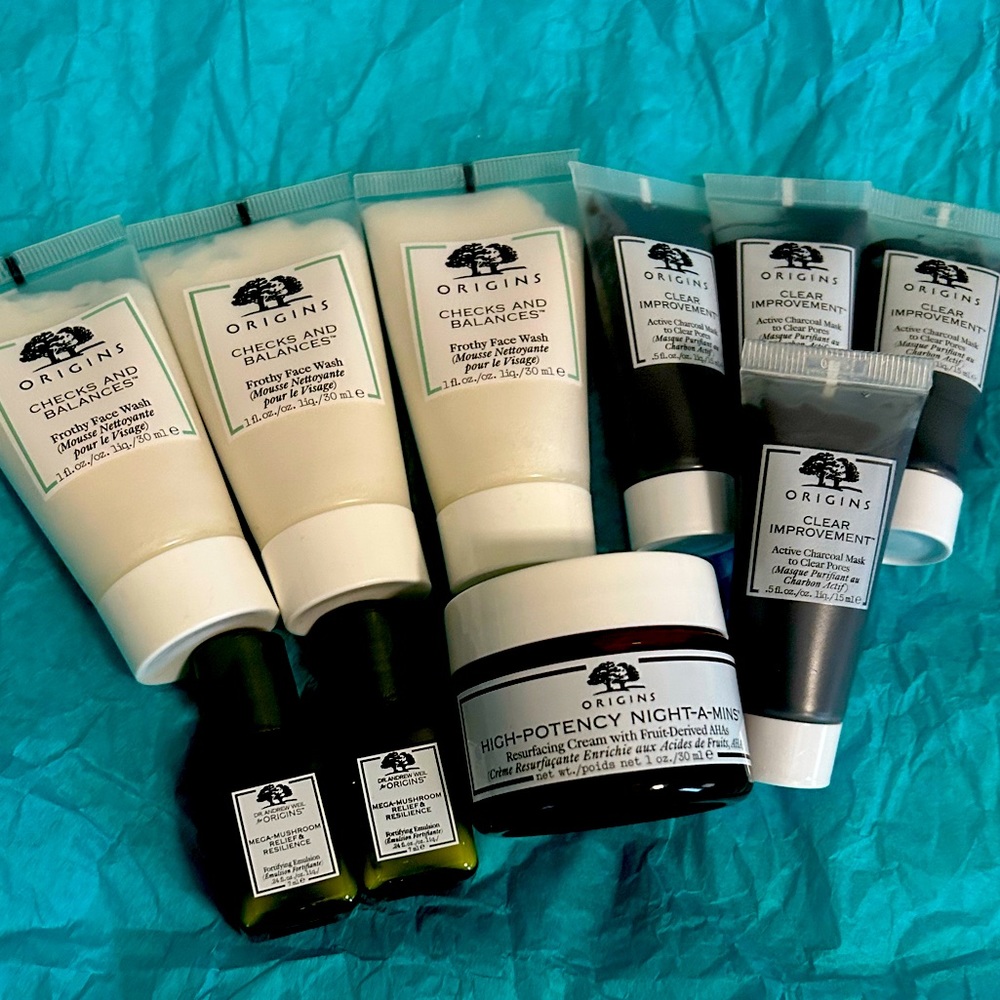 New Origins Mushroom Relief & Resilience, High Potency night Cream + Charcoal